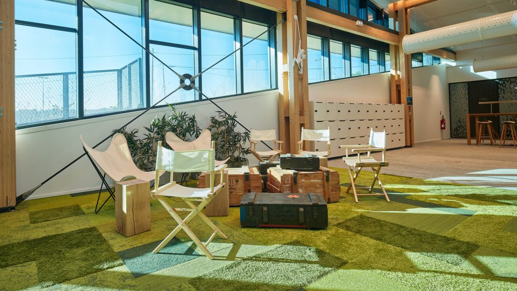 campus bureaux voyage privé interface aménagement