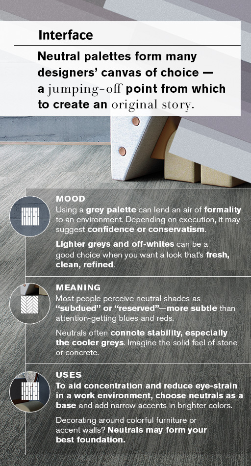 neutral color infographic